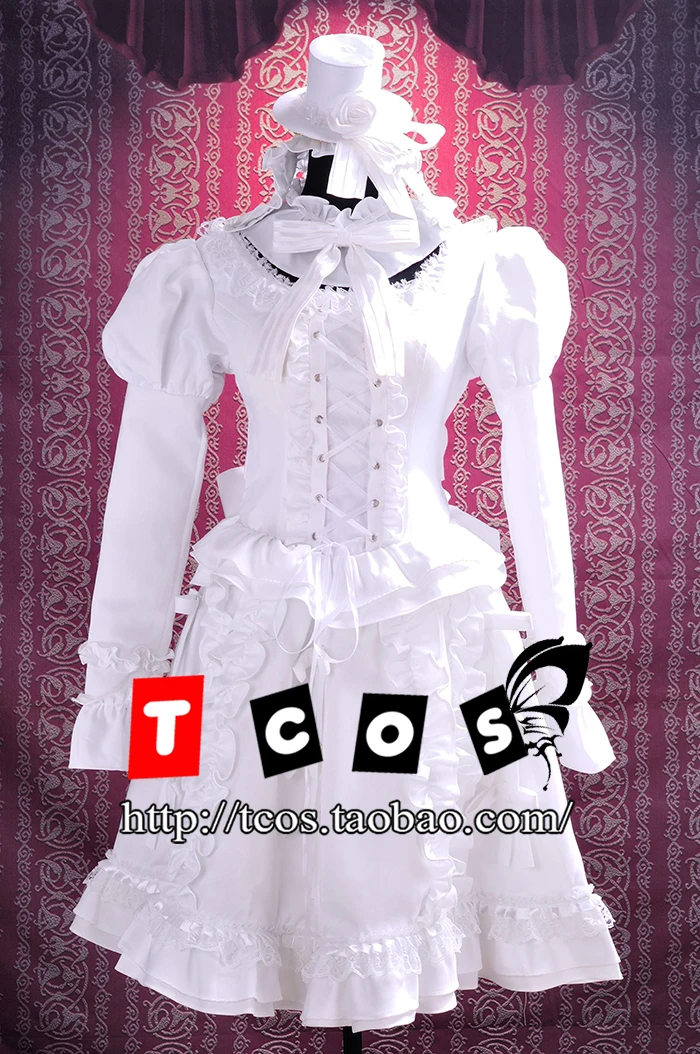 Sharon Rainsworth Cosplay costume white dress 110