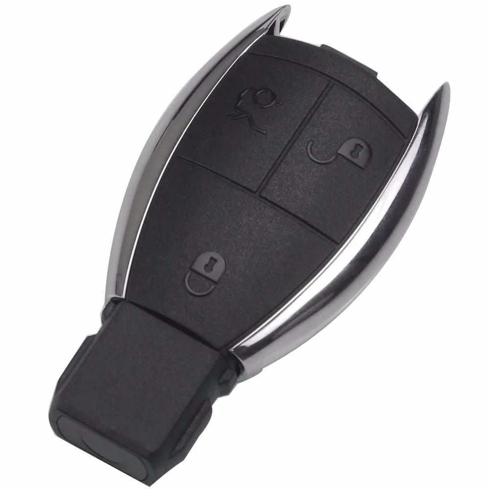 jingyuqin Remote 3/4 Buttons Key Case Cover Smart Key FOR MERCEDES BENZ A B C E G R CL CLK E G GL M S SLK CLASS Fob Smart Key