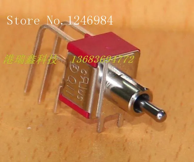 [SA]T8022L dual six feet scoliosis small toggle switch stalls M6.35 Q11 Deli Wei switch 1MD3--50pcs/lot