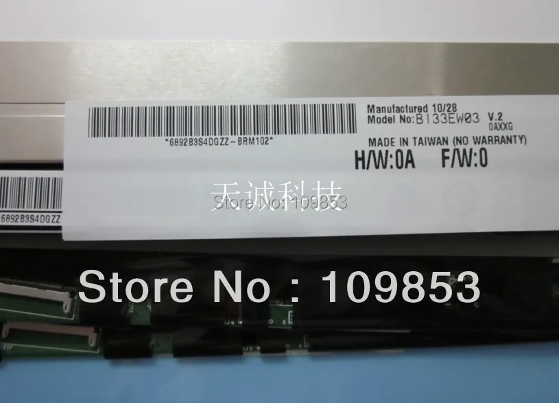 Imagem -06 - para Macbook ar A1304 A1237 Original Novo 13.3 Led Tela Lcd Tira Soket 1280*800 B133ew03 V.2