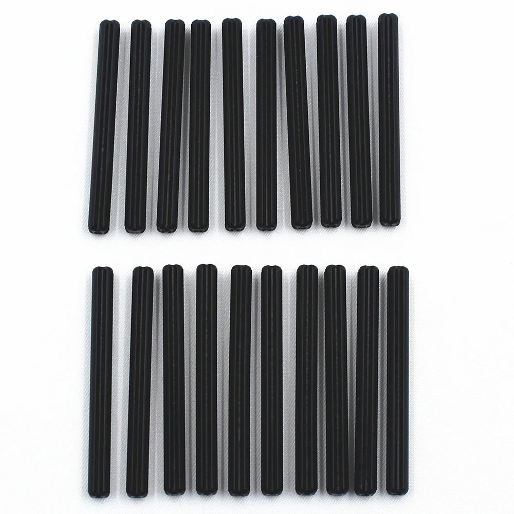MOC Building Blocks Self-Locking Bricks Technical Parts 20Pcs Technical CROSS AXLE 6M compatible with Lego 3706 for Kids Toy