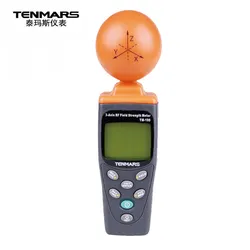 Tester elettromagnetico di radiazione del campo del rivelatore EMF del Tester di forza di campo di 3 assi rf di TENMARS TM-195