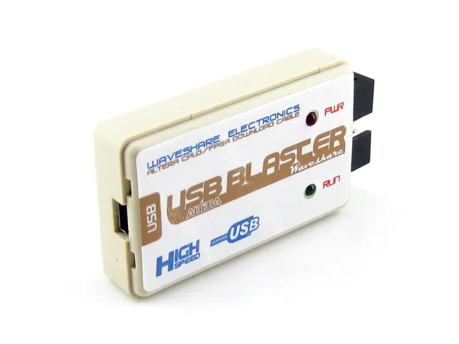 Waveshare USB Blaster Download Cable for ALTERA FPGA,CPLD Programmer Debugger USB 2.0 connection to PC,JTAG, AS, PS to target de