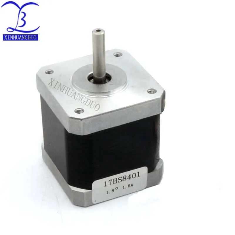 Best Excellent !  1pcs 4-lead Nema17 Stepper Motor 42 motor Nema 17 motor 42BYGH 1.8A (17HS8401) motor for CNC XYZ