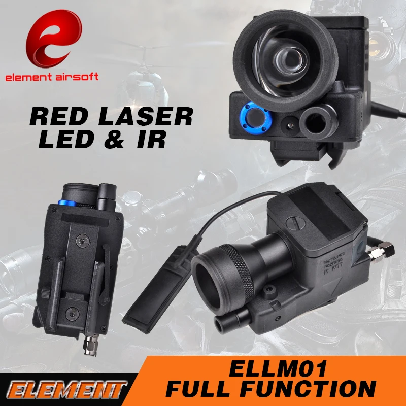 

Element Airsoft Tactical Light IR Laser Red Laser LLM01 Airsoft Flashlight Hunting Lamp Gun Weapon Light EX214