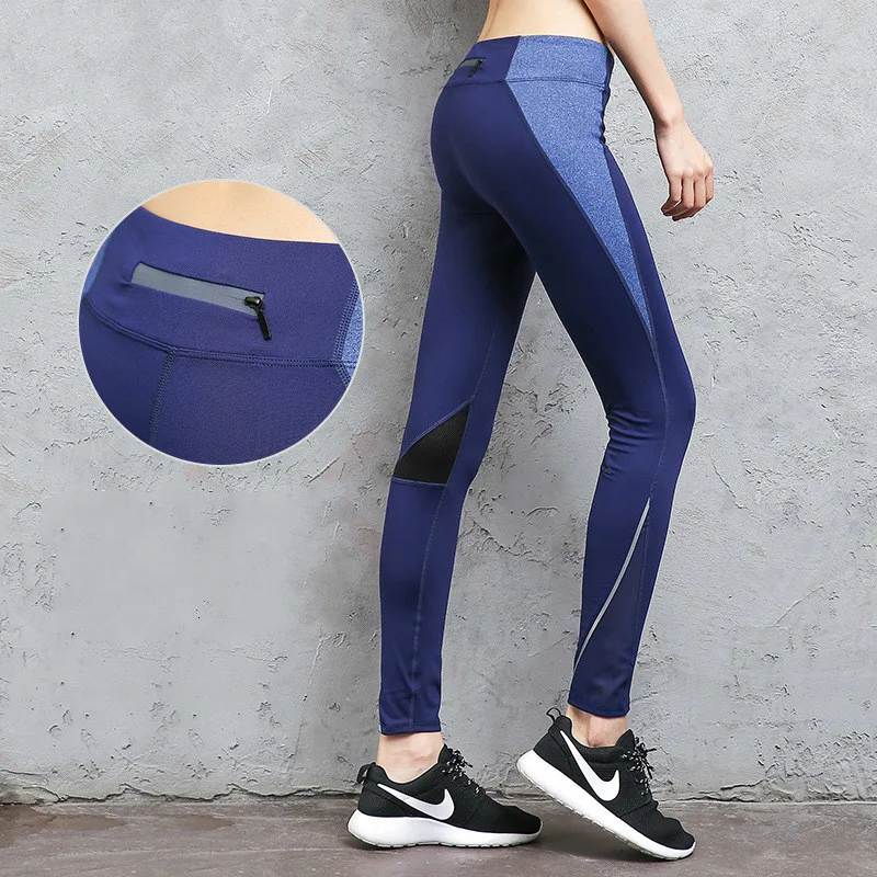 

Yoga Pants Women Sportswear Fitness Leggings Jogging Quick Dry Elastic Sports Running Tights Ropa Deportiva Mujer Gym Trousers