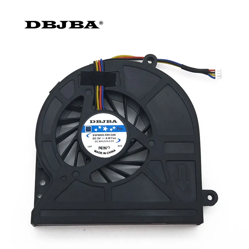 

Вентилятор процессора ноутбука Toshiba C650 C655 C655D C650D L655 L655-1CV UDQFLZP04D1N V 000220360 KSB06105HB AG1S 4-контактный охлаждающий вентилятор