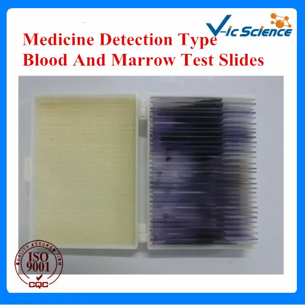 High Quantity Medicine Detection Type Blood And Marrow Test Slides