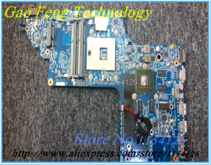 

Laptop Motherboard For Hp For Pavilion DV6-7000 55.4ZQ01.010G Lntel DDR3 Non-integrated N13P-GLR-A1 48.4ST10.031