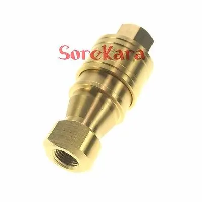 

500 Bar 1/8" BSPT female Thread 7 Mpa Brass Quick Disconnect Coupler Set for Truck Mount Portable carpet cleaning