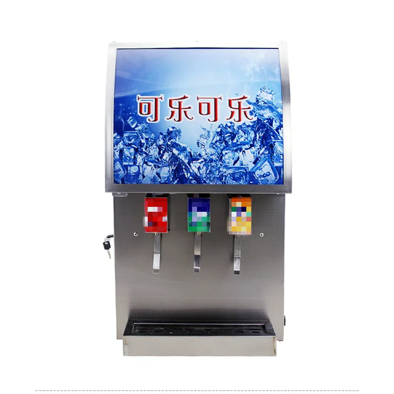 Stainless Steel Commercial 3 Valves Cola Making Machine Automatic Electric Cold Cola Dispenser Carbonated Drink Maker Machine