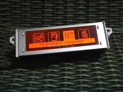 Original Car screen support USB & Bluetooth Display red monitor 12Pin Red for Peugeot 307 407 408 citroen C4 / C5 10 best sales peugeot 307 display screen - №6