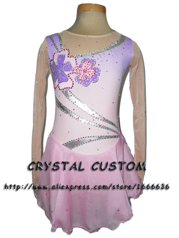 

Custom Adult Figure Ice Skating Dresses With Spandex Graceful New Brand Figure Skating Dress For Competition DR2732