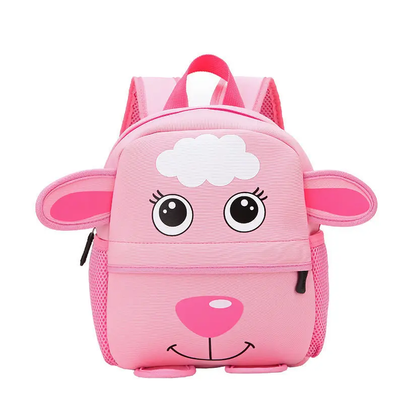 Cute Kids Toddler Backpack Kindergarten Schoolbag 3D Cartoon Animal Bag Storage Bags Books Hangable Container Organizer