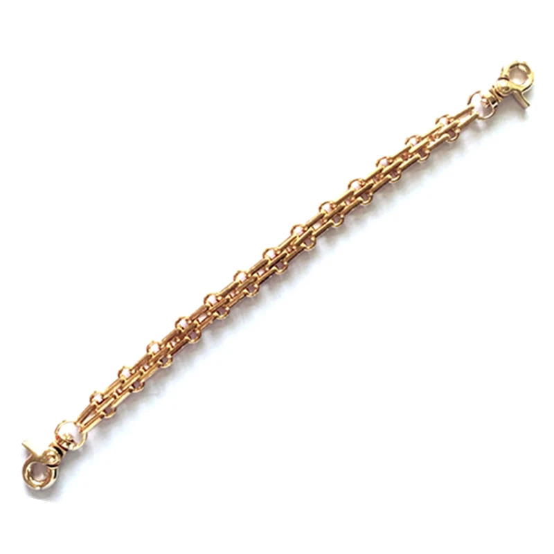 10Pcs Lobster Clasps Clutch Chain Bronze Silver Gold Color Metal Coins Purse Bag Handbag Handle DIY Accessories 25cm