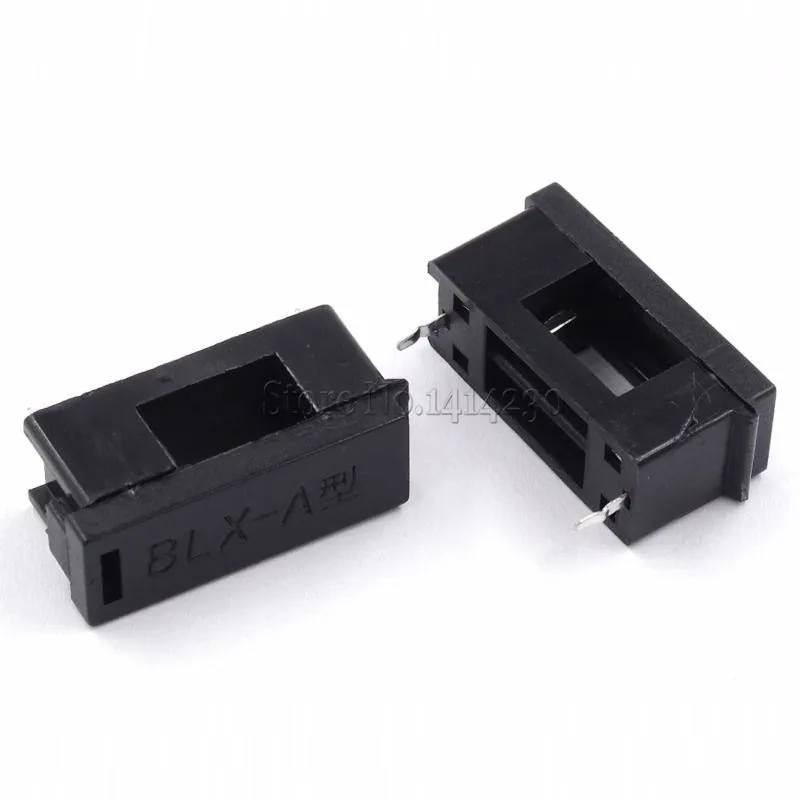 100Pcs BLX-A Type Fuse Holder Socket 5*20 5X20MM For PCB Mount