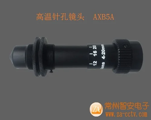 

High Temperature Lens Zoom Lens AXB5A 4-20mm High Temperature Lens Industrial Monitoring Mirror