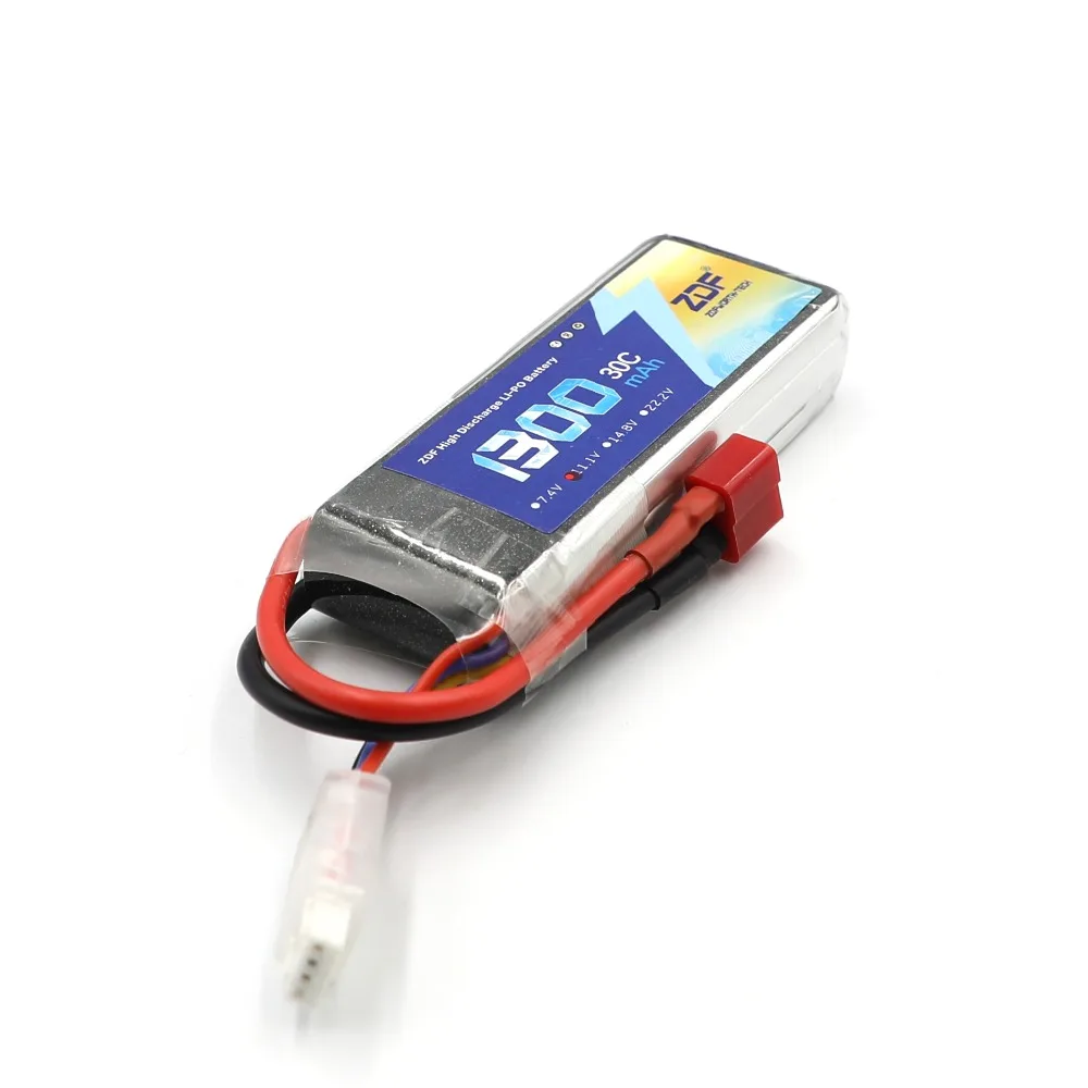 ZDF Power High Quality Rechargeable 3S 11.1V 1300MAH 30C Lipo Battery with T XT60 XT90 EC5 Plug