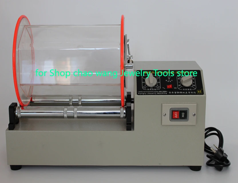 Big Rotary Mini Tumbler Surface Polisher Jewelry Polishing Finishing Machine Capacity 11kg