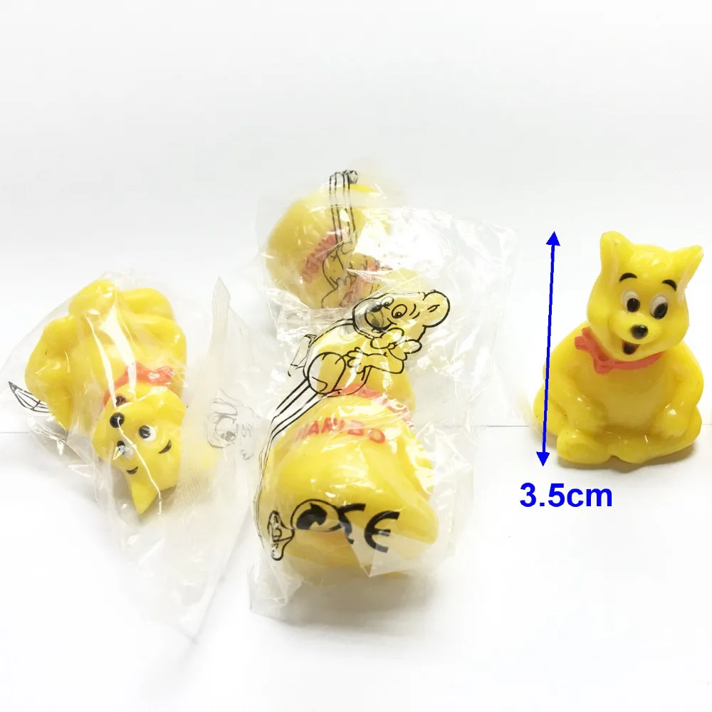 

6Pcs Yellow Bear Pencil Top giveaway gift kids pinata filler toys best game show prizes what to put into a pinata loot gifts