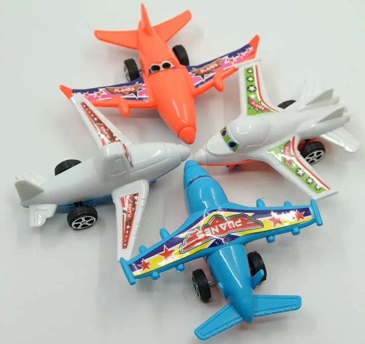 Avión de juguete extraíble para niños, modelo de avión de plástico, juguete educativo de fricción para bebés, Mini Kit de coche para niños, divertido