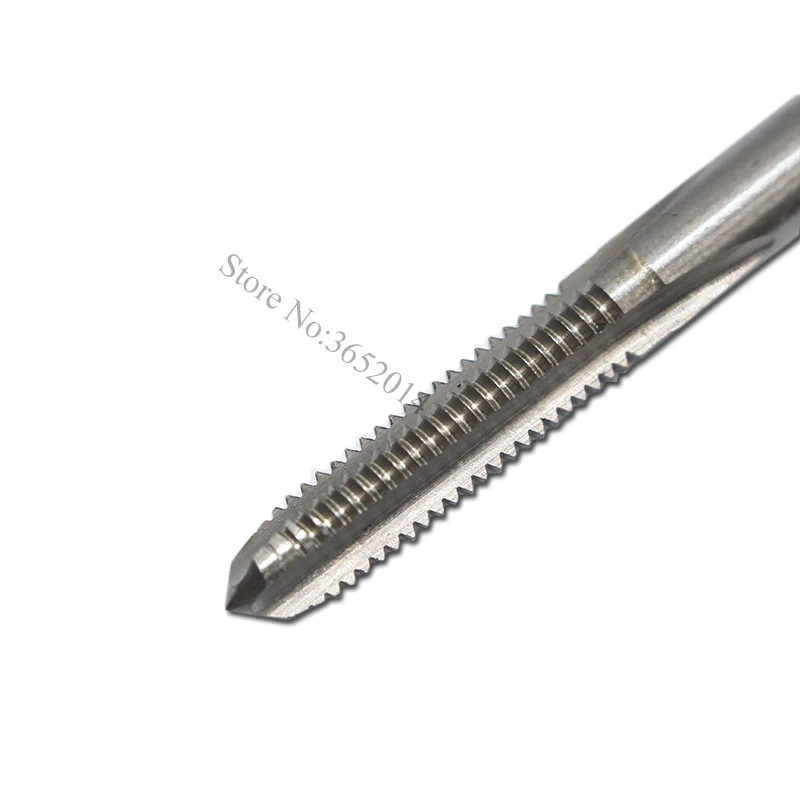 1PCS M6 M8 HSS Tap Straight Flute Machine Tap M6X1 M8X1.25 M8X1 Right Screw Thread Metric Tap Drill Machine Thread Die Tap TOOL