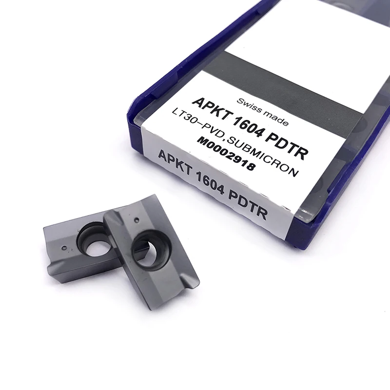 APKT1604PDTR LT30 milling tool precision semi-finishing of carbide Insert cutter machining center Slotting Shoulder