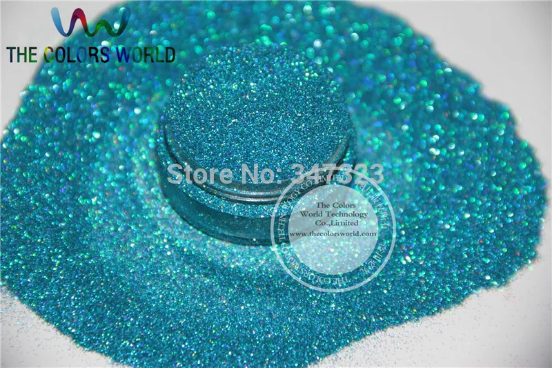 0.1mm Solvent Resistant Holographic Laser Blue color Makeup Glitter Powder Eyeshadow Face Body Cosmetic dust