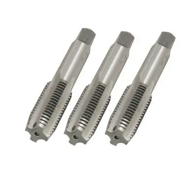 

3 Pcs 16mm x 2.0mm Taper and Metric Tap M16 x 2.0mm Pitch