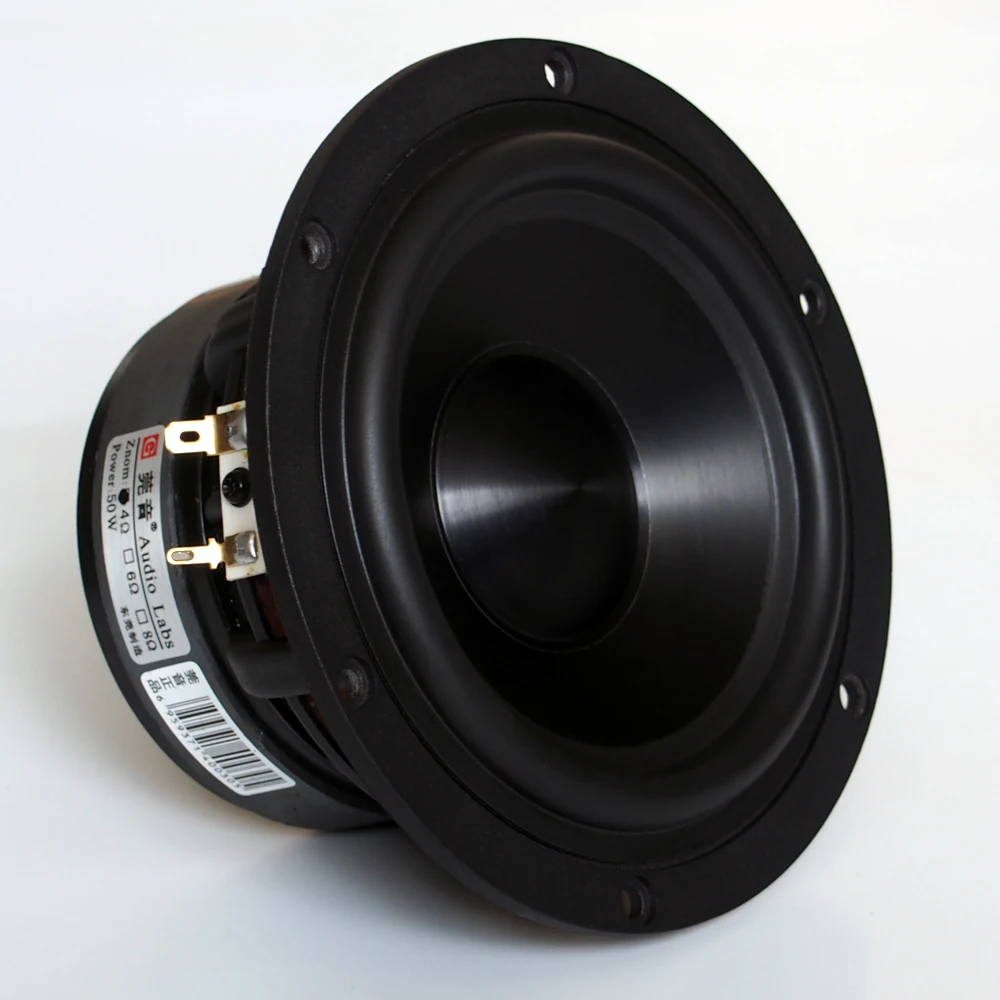 1 قطعة الصوت مختبرات مكبر الصوت الفرعية مكبر الصوت المتكلم سائق 5.25 بوصة ايفي محول الألومنيوم السيراميك إطار الأواني الأوسط المدى باس