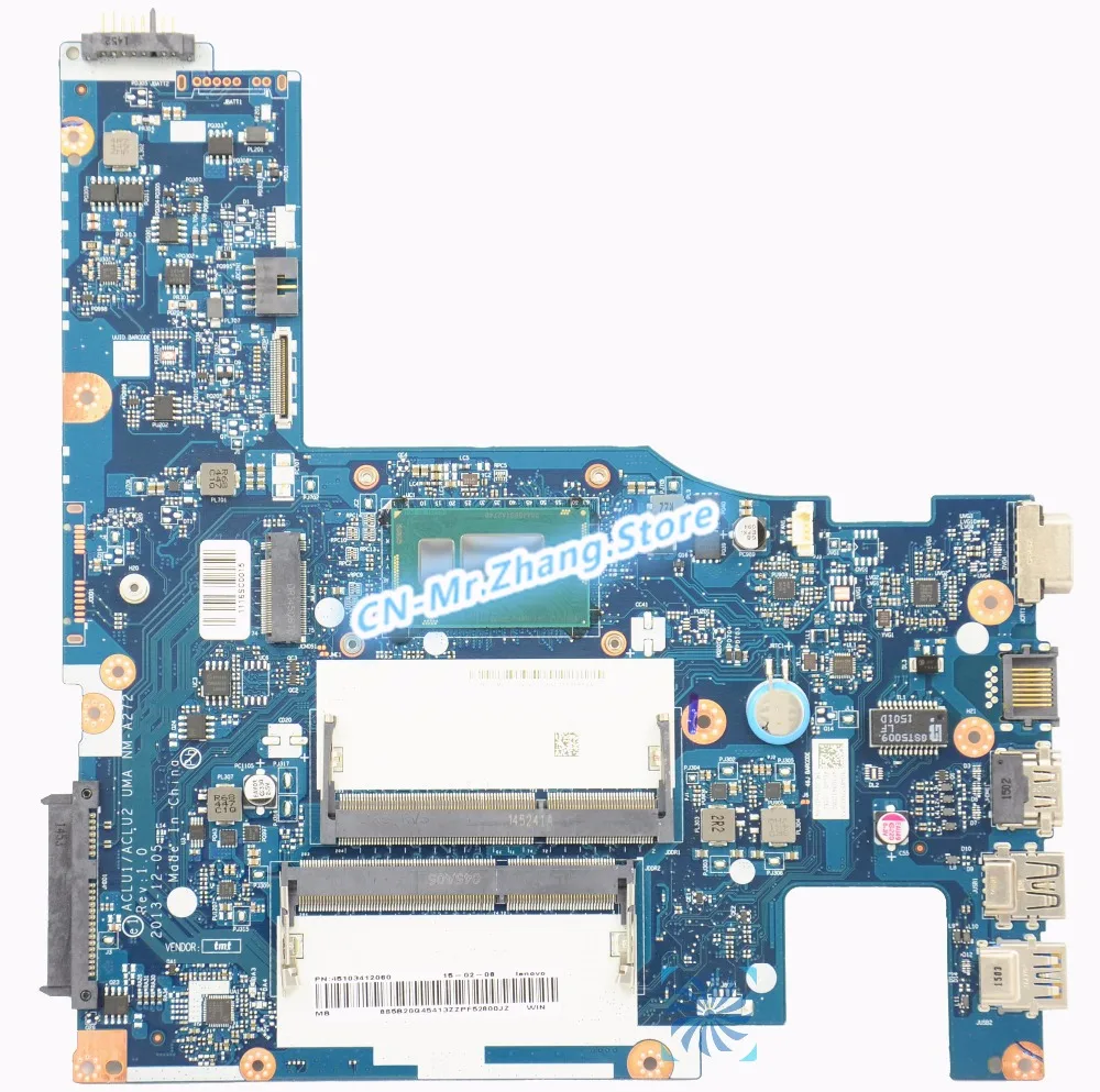 Used FOR Lenovo G50-70 Laptop Motherboard W/ I7-4510 CPU 5B20G36670 NM-A272 ACLU1/ACLU2 DDR3L 100% Perfect Work