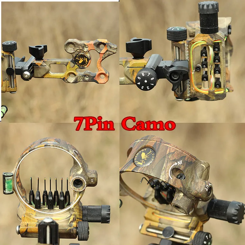 1Pc 5 Pin 7 Pin Compound Bow Sight 0.019\