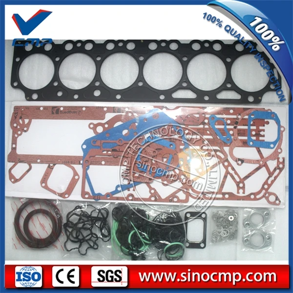 Engine D7 EC290B Overhaul Full Gasket Kit For Volvo Excavator