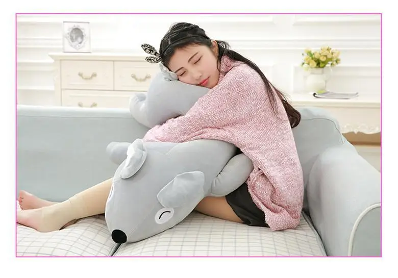 

big plush koala bear toy cute lying koala doll pillow gift about 90cm