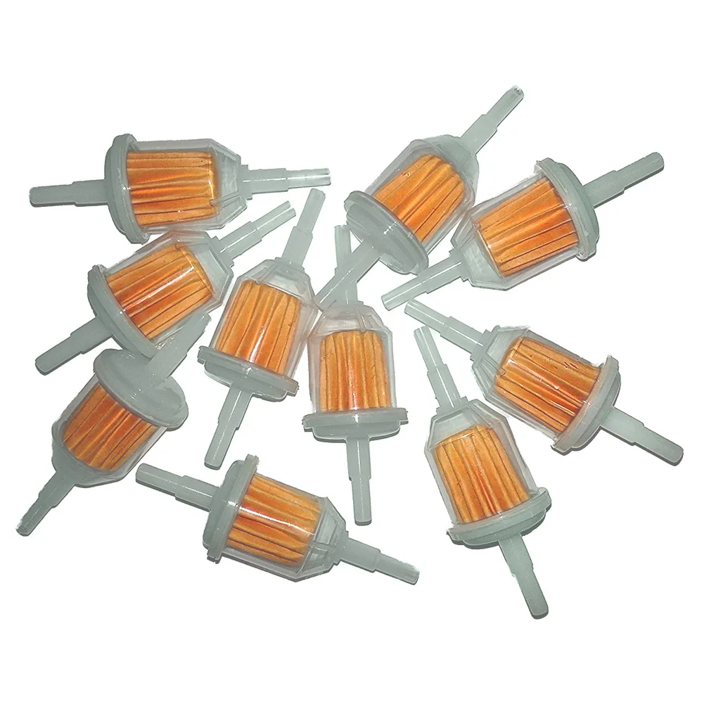 10pcs Gas Inline fuel filters 1/4