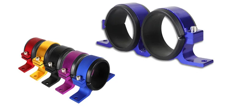 JKdreamer Dual Twin Fuel Pump Mount Bracket 60MM & Fuel Filter Clamp 50mm Cradle For Car Modified TK-CA747K2