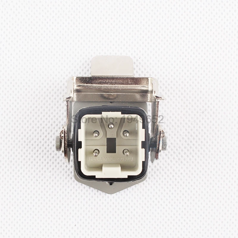 Heavy Duty Connectors HDC-HA-004-1 F/M 4+1pin 5pin 10A Industrial rectangular Connector plug image 5