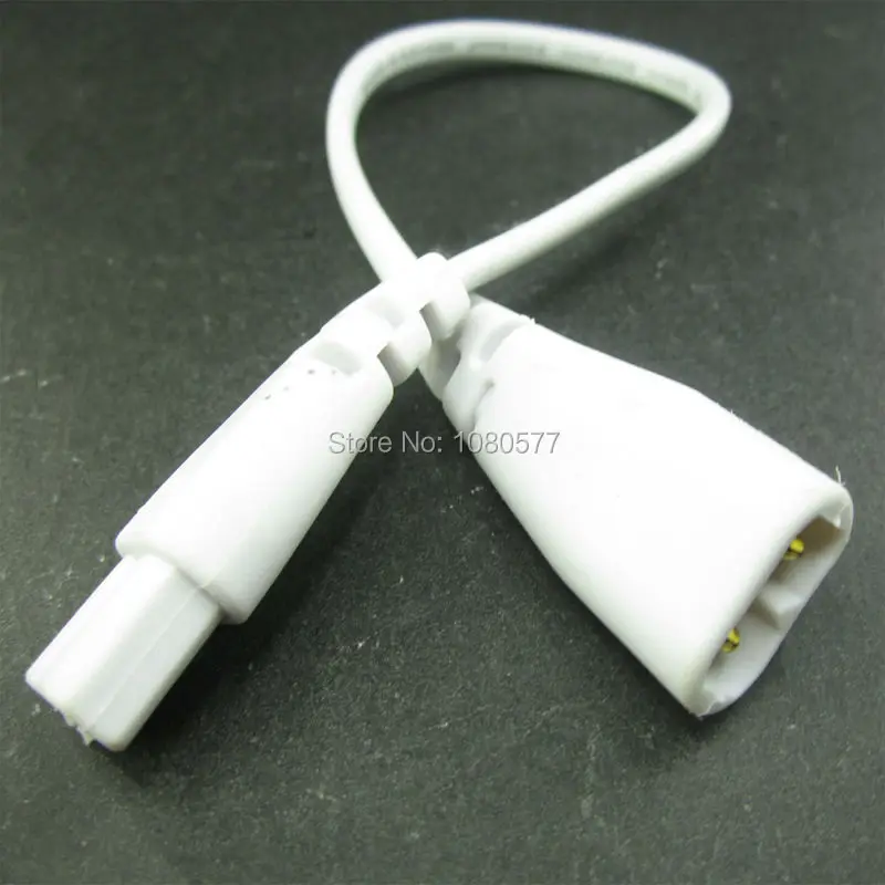 5pcs LED Tube Connector 2 Pin Corner Line Male and Female Connector Cable For T5 T8 LED Tube Connecting