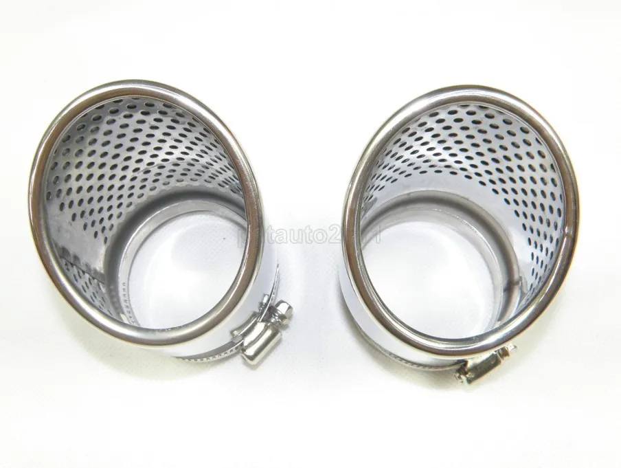 

For AUDI Q5 2009-2012 Stainless steel exhaust muffler tip Car Accessories Stickers