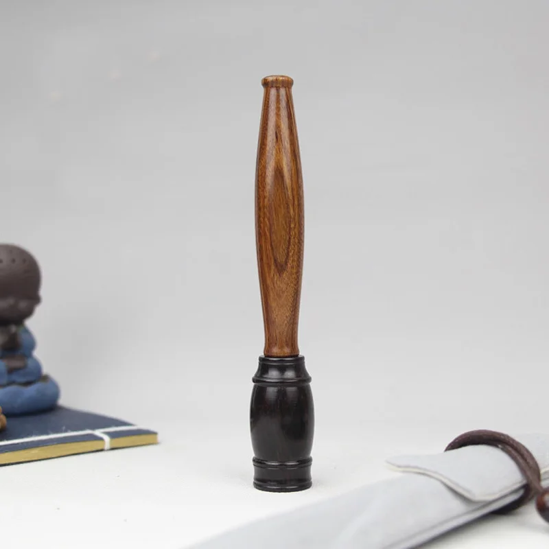 Luxury Handmade Wooden Fountain Pen Pull-ou Cap Table Model Pen For Creative Gift for Bussiness  and  School Office