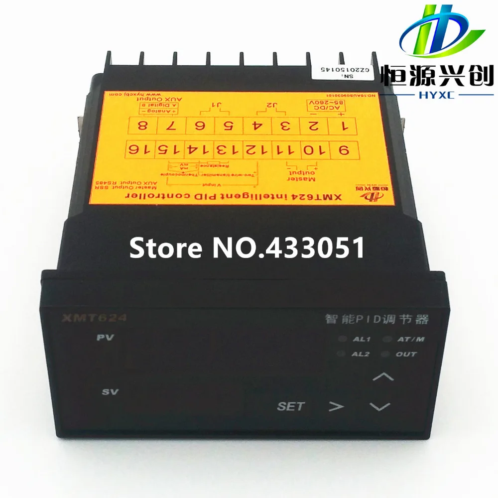 

Intelligent PID controller/input 4~20 mA / 0 ~10 V/PT100/0-75 mv signal/RS485 communication output