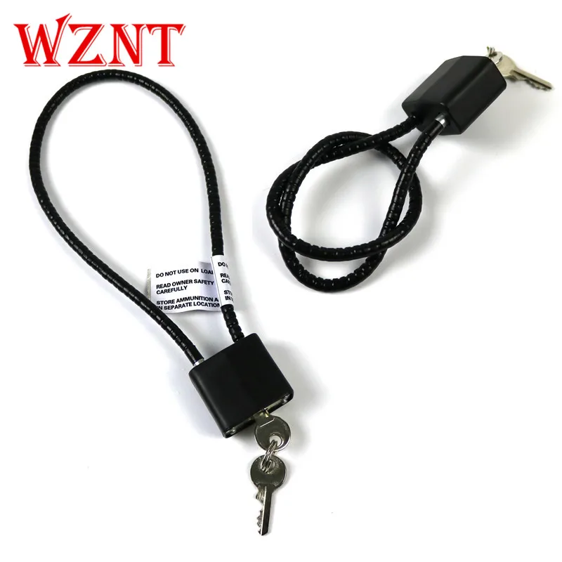 Cable Gun Lock Cable Length Trigger Security Door Lock