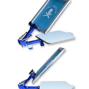 006205 Siebdruckmaschine 11TM Einzeldruck des Farbbildschirms Ein Farbbildschirm Drücken Sie an der Tabelle 6 Hauptverkaufsmaschine für den Siebdruck - №1