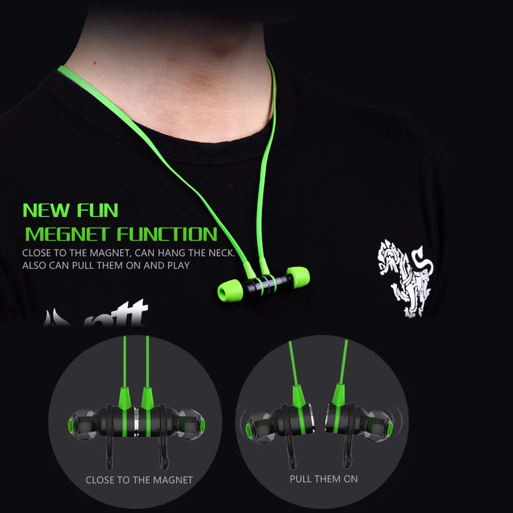 Hot sale noise reduction gaming headphones sports in-ear esports headset for game winner winner chicken dinner!