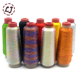 Hot sale 3200M/Roll DMC Metallic Embroidery Crochet Knitting Yarn Cross Stitch Metallic Yarn Threads Sewing accessory diy