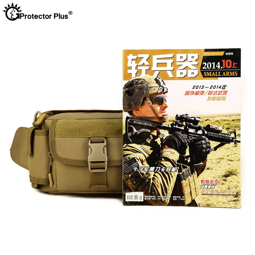 PROTECTOR PLUS Tactical Waist Bag Outdoor Assault Molle bag Climbing Riding Airsoft Hunting Kettle Bags Sports Crossbody bags