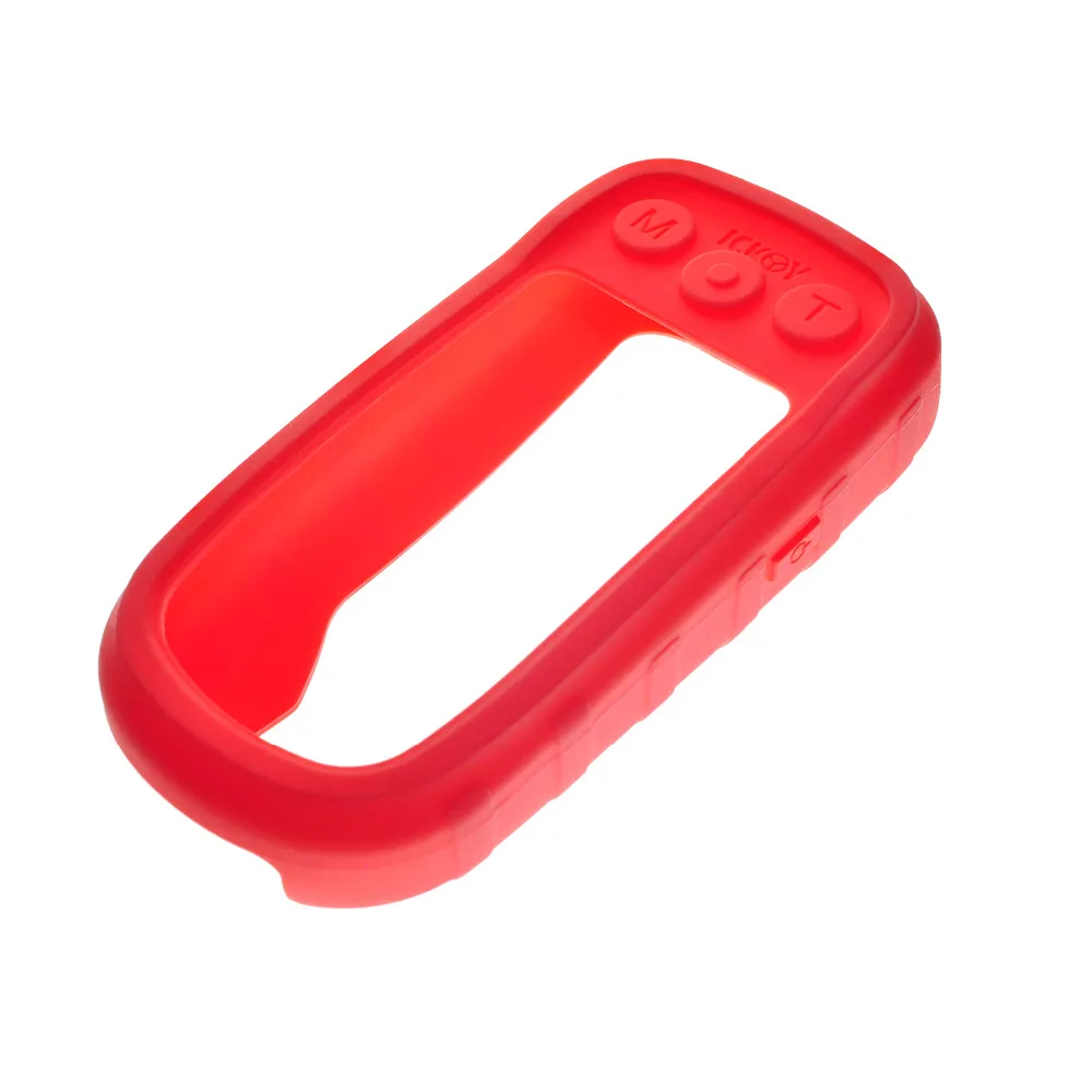 Soft Silicone Protective Cover Protect Red Case Skin for Handheld GPS Garmin Alpha 100 Alpah100 Accessories