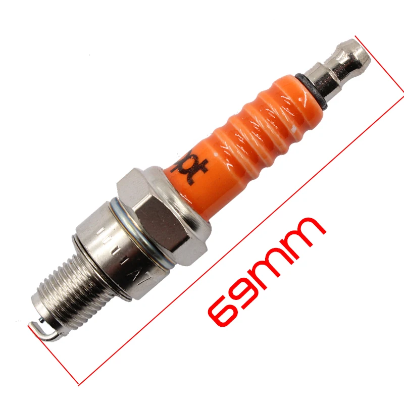 High Quality 69mm Spark Plugs A7TC Fit For GY6 50-200C/Make in China Engine 50-160cc/Modified 40-6 Engine GT408