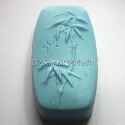 

The word "bamboo" rectangle soap mold/handmade soap mold/die/silica gel soap die silicone mold/candles