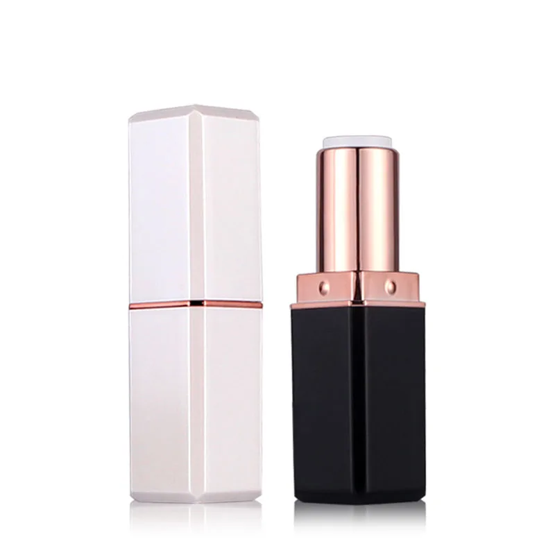 20pcs/lot Empty Lipstick Tube Container Lipsticks Fashion Lip Tubes Black/White Style Cute Lip Balm Container 12.1mm